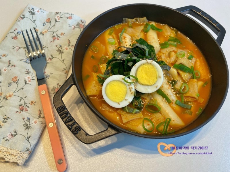 백종원 떡볶이 레시피 국물떡볶이 소스 만드는법