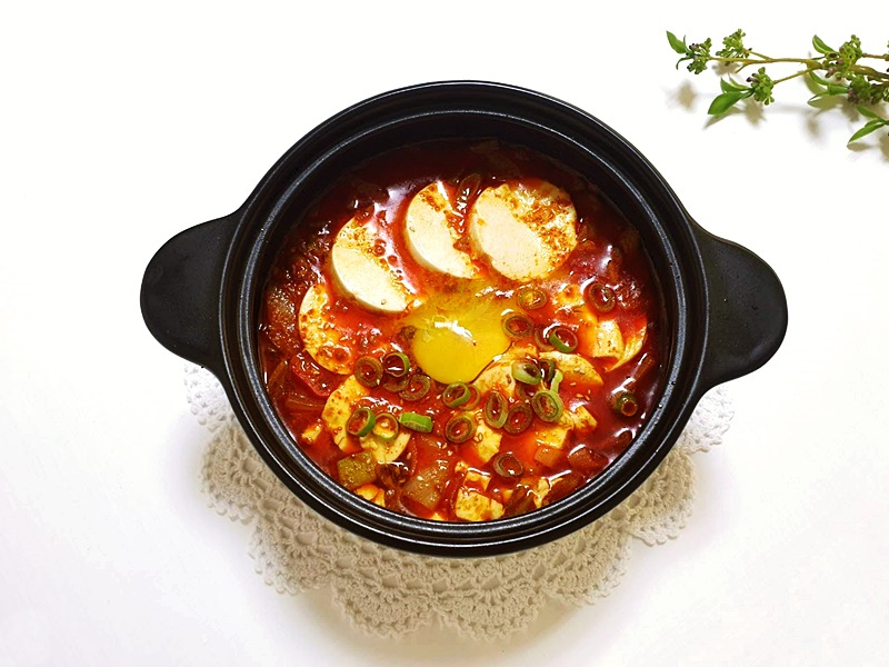 순두부찌개맛있다