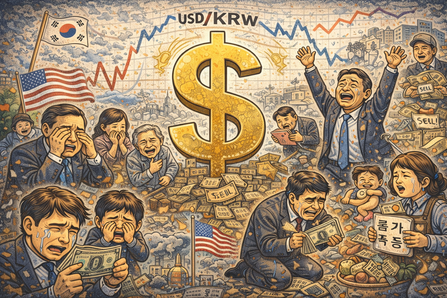환율로 울고 웃는 나의 삶