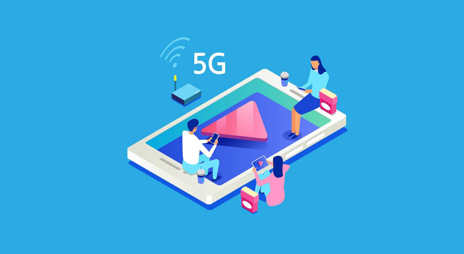 5G 시대의 새로운 콘텐츠와 마케팅의 변화