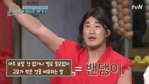 [놀라운토요일] 아주 보잘 것 없거나 별로 쓸모없이 규모가 작은 것을 비유하는 말 | 인스티즈