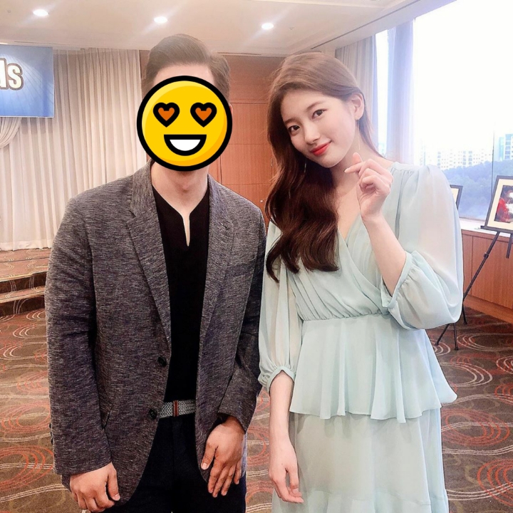 [수지] 남장필터와 아가어플 쓴 수지 | 인스티즈