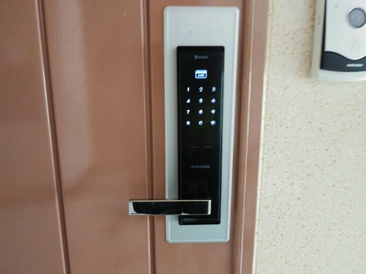 삼성스마트도어락 이미지