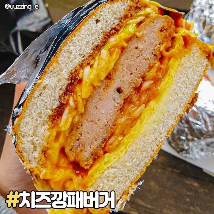 맛깡패버거 이미지