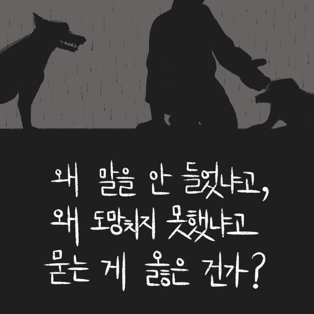 진작에 헤어졌어야지. 빨리 신고했어야지. 니가 선택한거 아니야? | 인스티즈