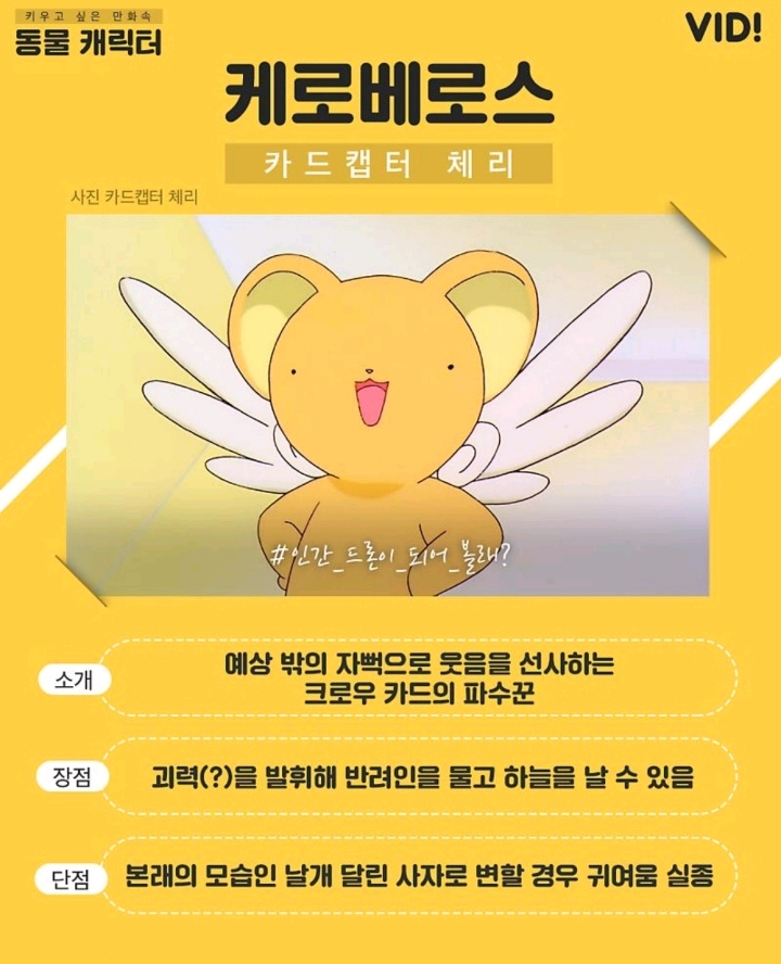 키워보고 싶은 만화 속 동물 캐릭터는? | 인스티즈