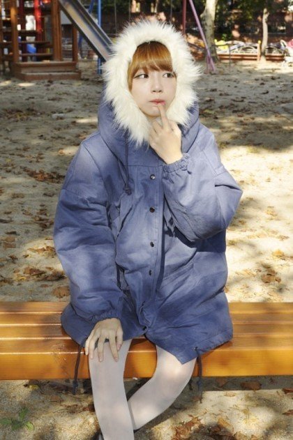 그땐 그렇게 예뻐보였던 한아름송이 야상 | 인스티즈