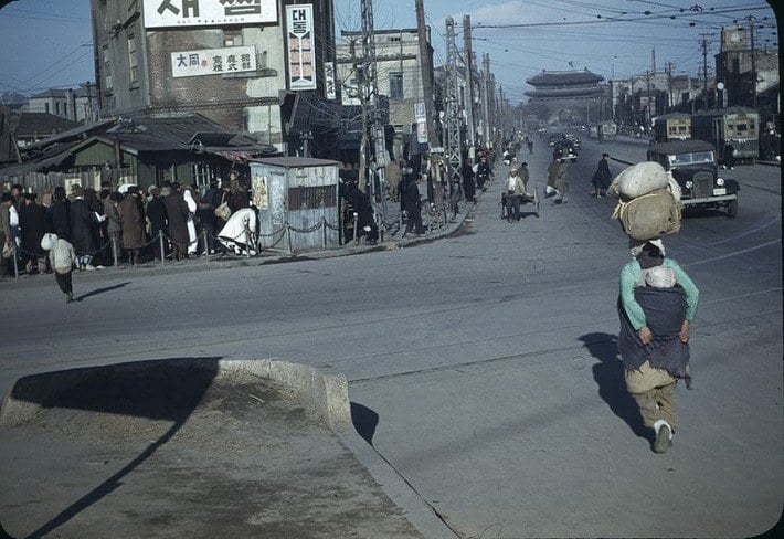 1949년 서울 풍경 컬러사진.jpg | 인스티즈