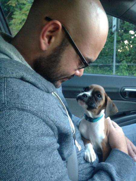 갱얼쓰와 반려인의 첫만남을 남긴 사진들 | 인스티즈