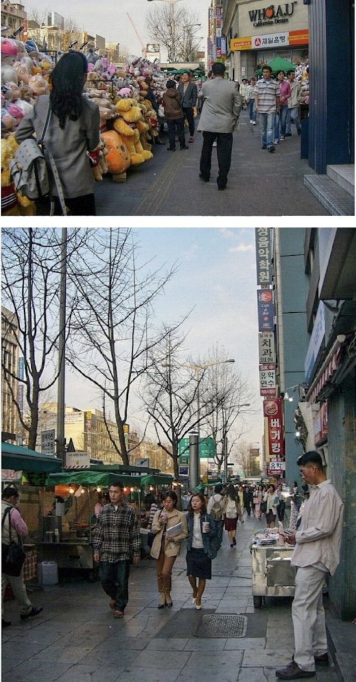 아련한 2000년대 초반 서울 길거리 | 인스티즈