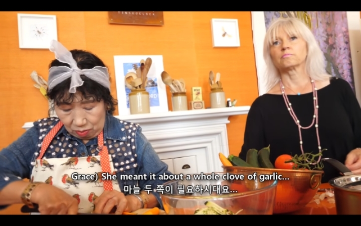 영국가서 마늘의 민족 티내고 온 막례쓰(feat.러쉬 창업자) | 인스티즈