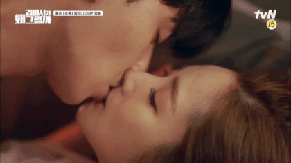 결국 2억뷰 돌파한 한드 키스신.gif | 인스티즈