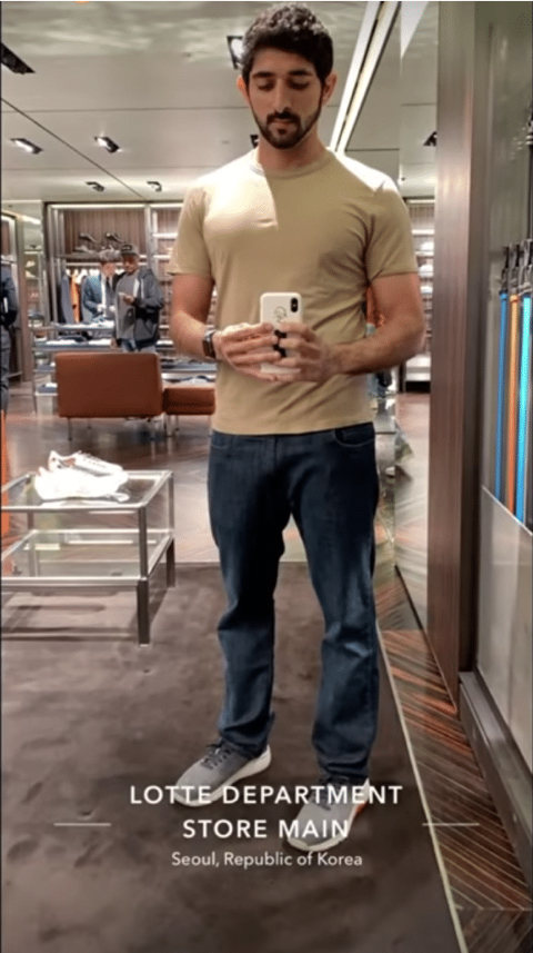 두바이 왕자(만수르 처남)가 공식 계정에 직접 올린 한국 동영상....... | 인스티즈