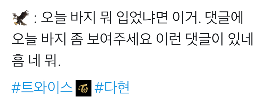 자신이 평소에 항상 입는 사복 바지 MD로 출시한 트와이스 다현 | 인스티즈