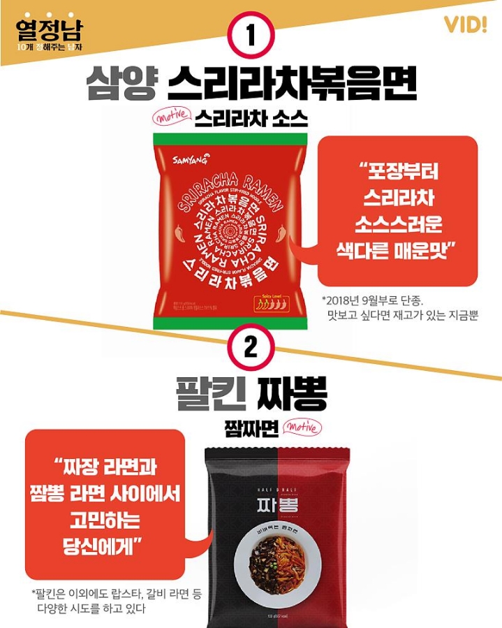특이한 라면 모여라 이색 라면 10 (봉지면) | 인스티즈
