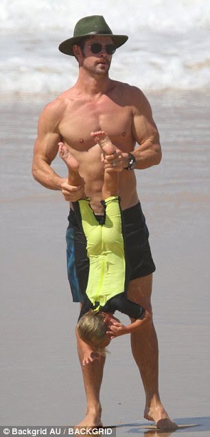 크리스 햄스워스 (햄식이) 딸 아들 차이 | 인스티즈