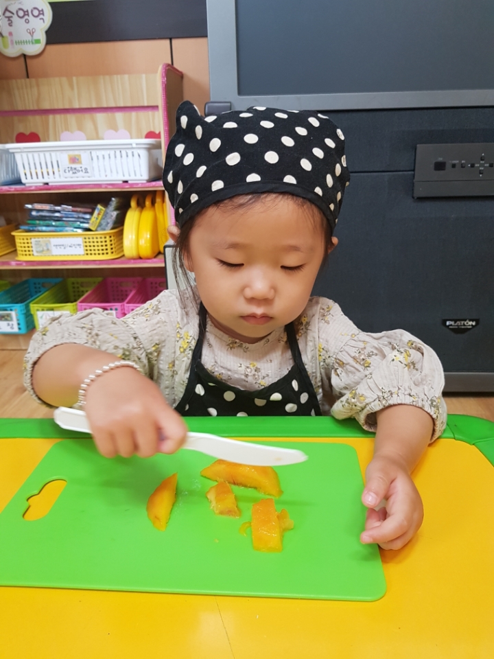 과일 요리사 이미지