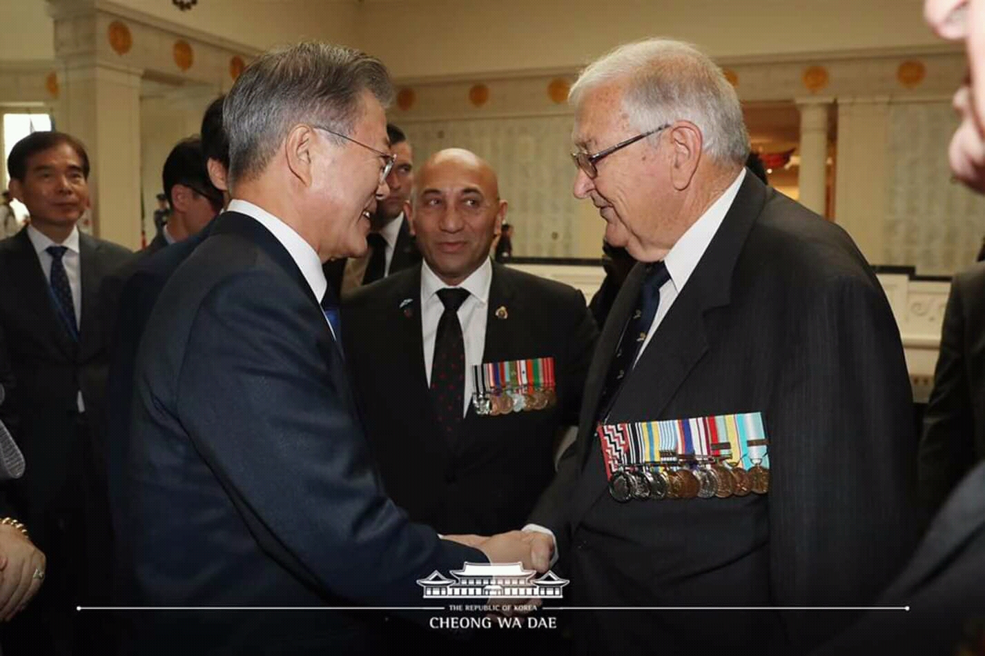  문프,뉴질랜드 국빈방문 첫 일정 | 인스티즈