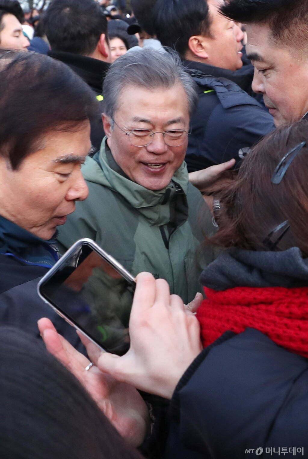 2019.01.01 서울 남산에서 새해맞이한 문재인 대통령.jpg | 인스티즈