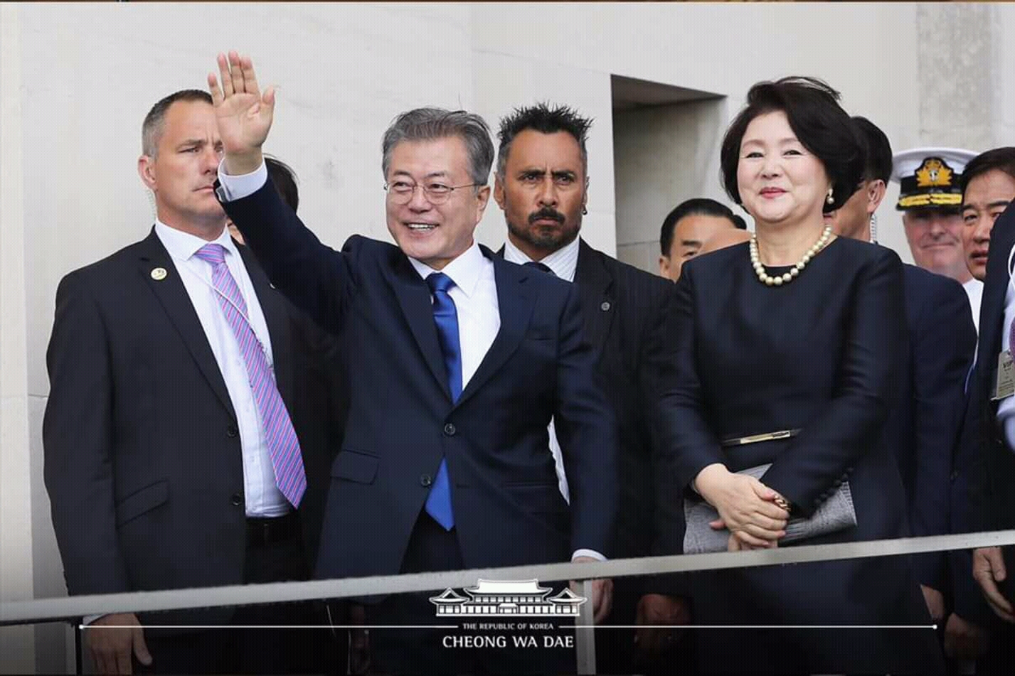  문프,뉴질랜드 국빈방문 첫 일정 | 인스티즈