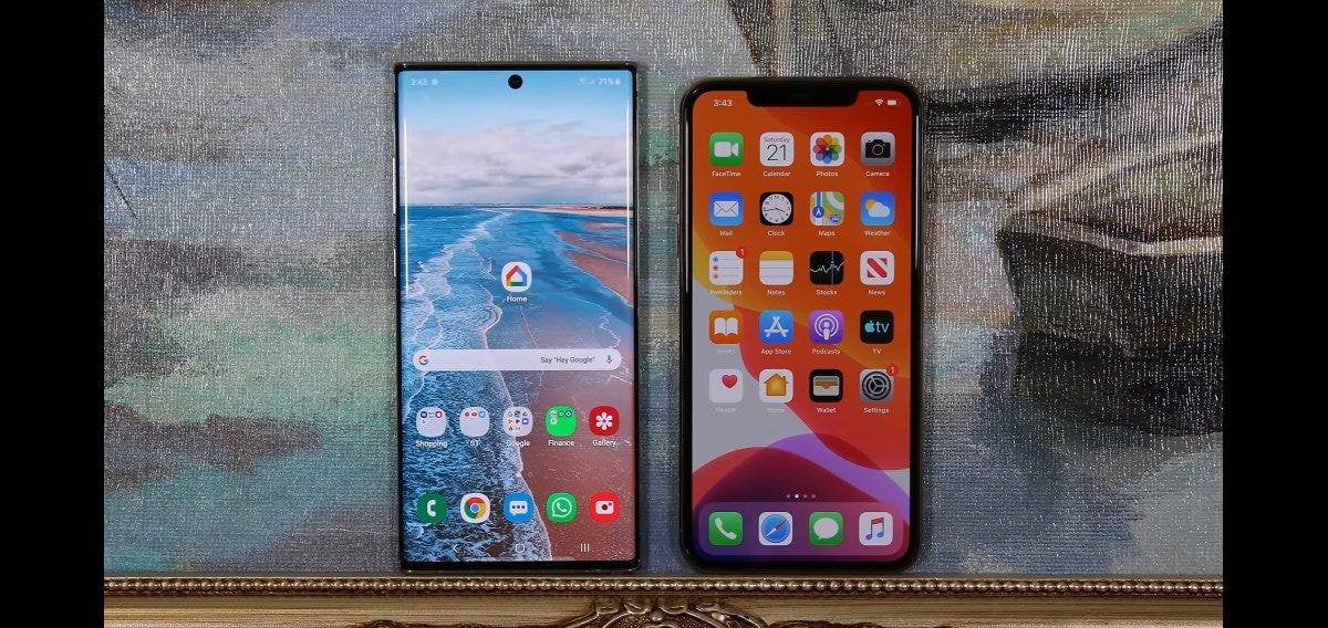 아이폰11 Pro Max vs 갤럭시노트10+ 간단 비교 | 인스티즈