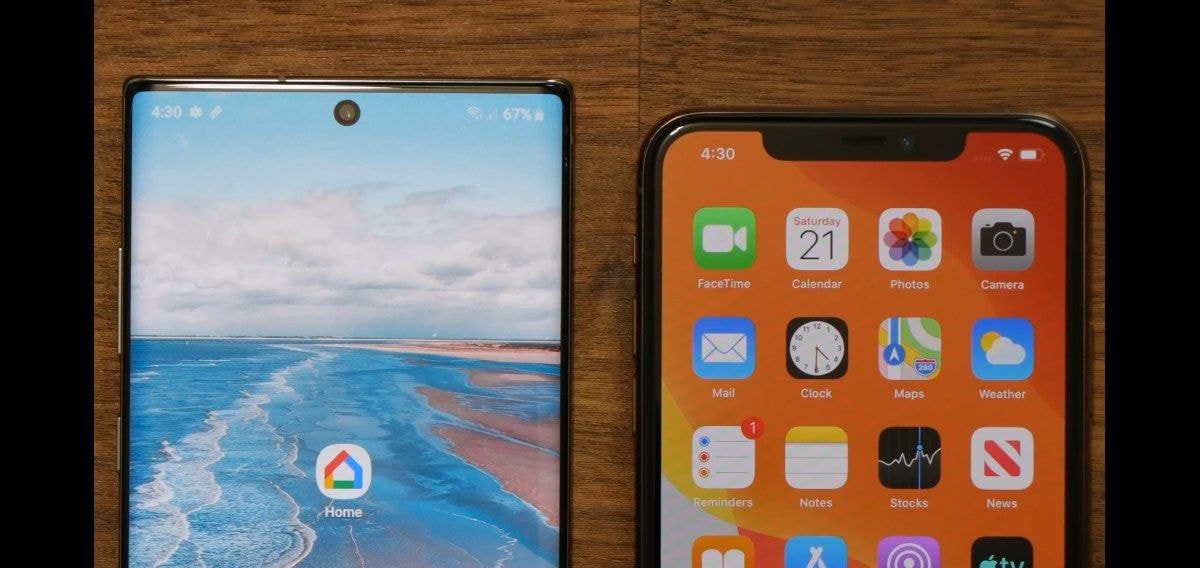 아이폰11 Pro Max vs 갤럭시노트10+ 간단 비교 | 인스티즈