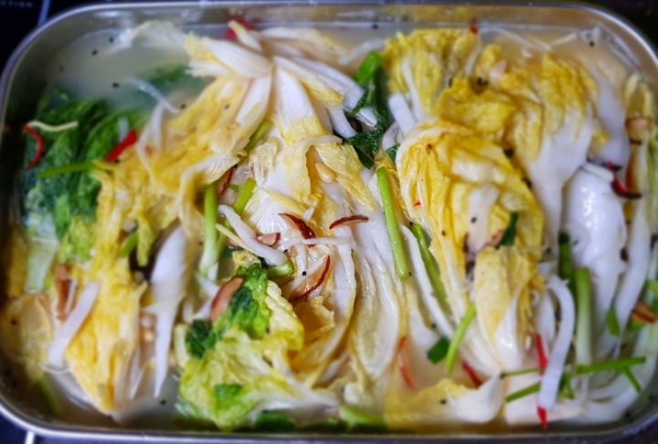 백김치 이미지
