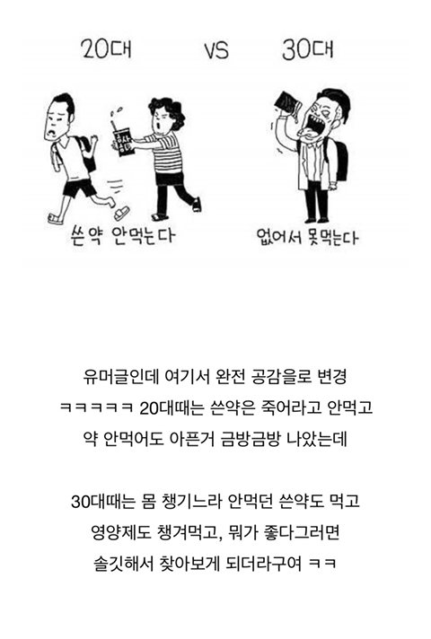 20대와 30대의 생활패턴 차이 | 인스티즈