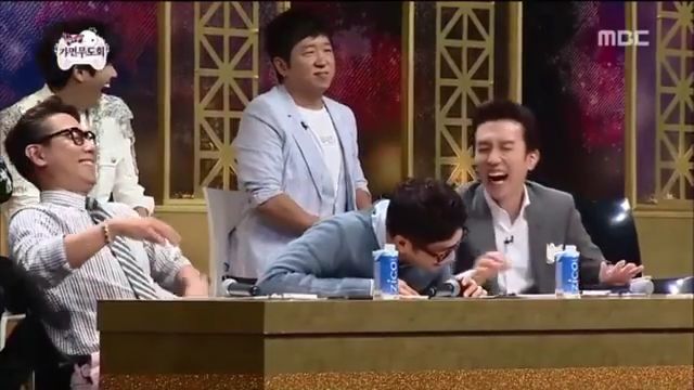 [무한도전] 가요제나와서 뚱보 뚱뚱보 형제에게 탈탈 털리는 JYP | 인스티즈