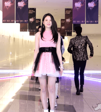 MAMA릴레이댄스 프로미스나인 귤꼬.GIF | 인스티즈