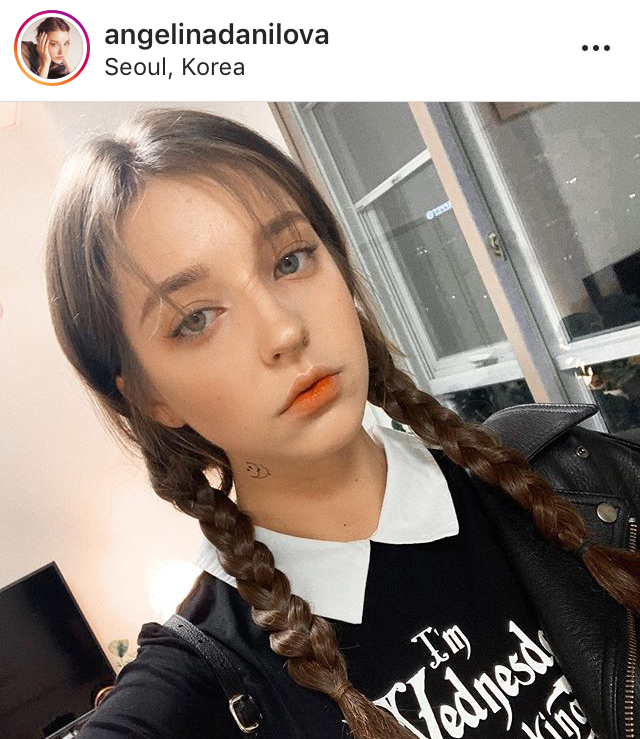 안젤리나 다닐로바 할로윈 의상 | 인스티즈