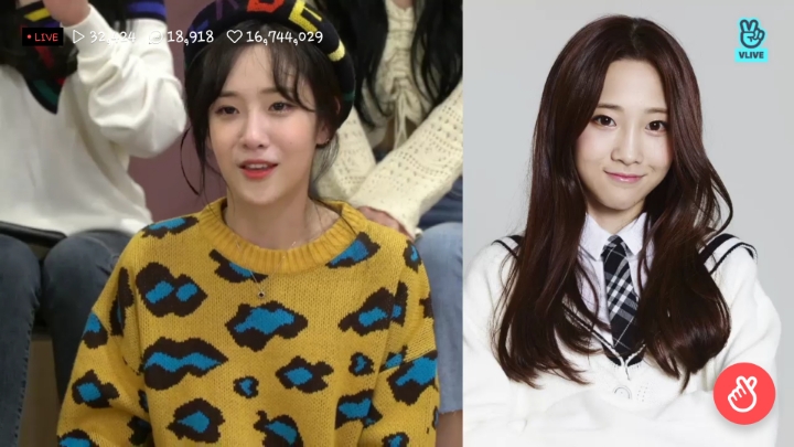 러블리즈 데뷔 4주년으로 V앱이 끝나서 캡쳐짤 | 인스티즈