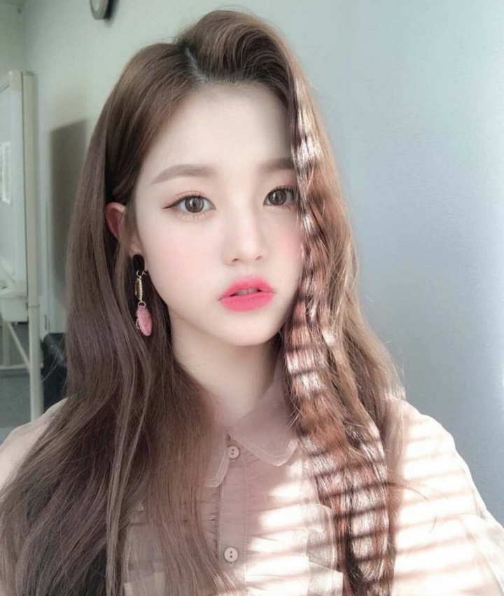 장원영 갈색머리 모음 .jpg | 인스티즈