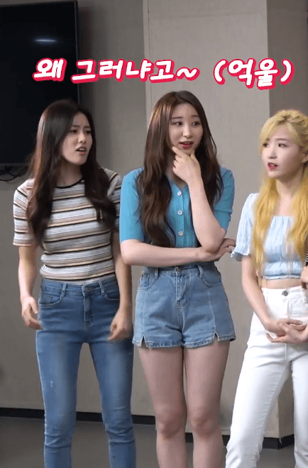 아이즈원 이상한 애들 1,2 움짤..광배,째욘 | 인스티즈