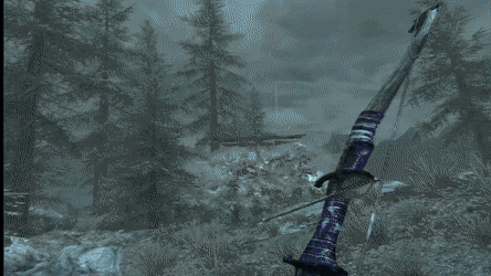 스카이림 VR 의문의 피지컬 게임행.gif | 인스티즈