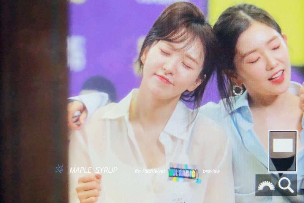 엄청 행복해보이는 아이린 웬디의 사진의 비밀 | 인스티즈