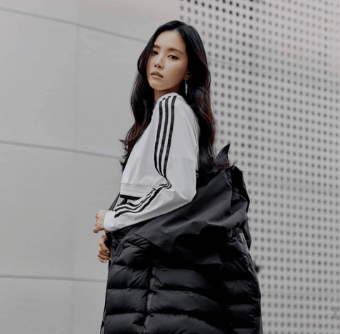 에이핑크 손나은 w 아디다스 패딩.jpg | 인스티즈