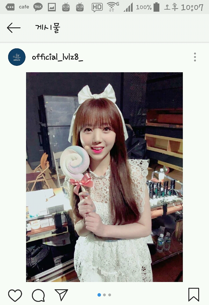 업뎃한 러블리즈 인스타그램 Feat.가요대축제 | 인스티즈