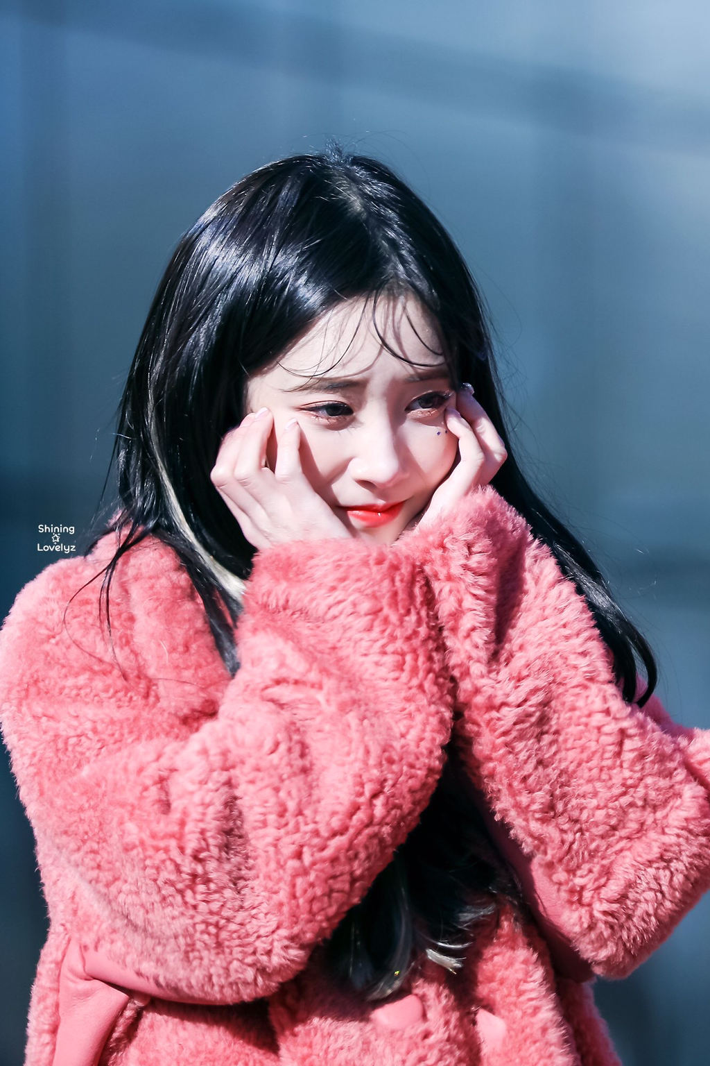 [러블리즈] 출국 한시간 전이라서 지애 | 인스티즈