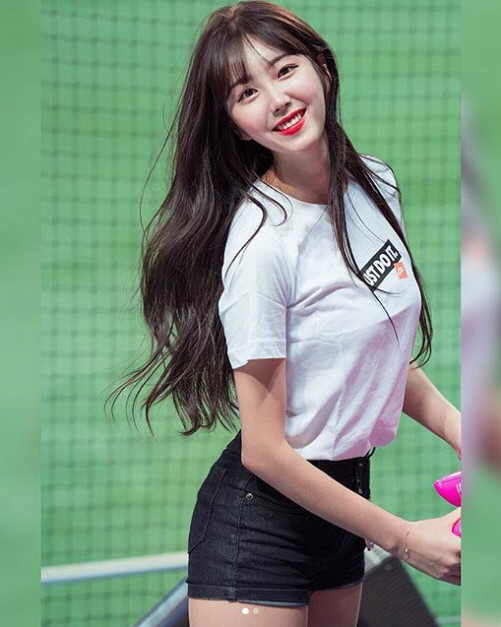 은근히 이쁜 치어리더 안지현 | 인스티즈