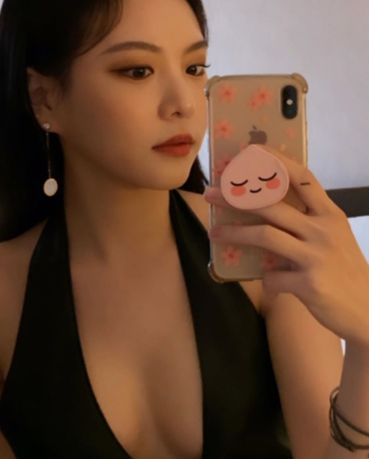 이열음 검정드레스 | 인스티즈