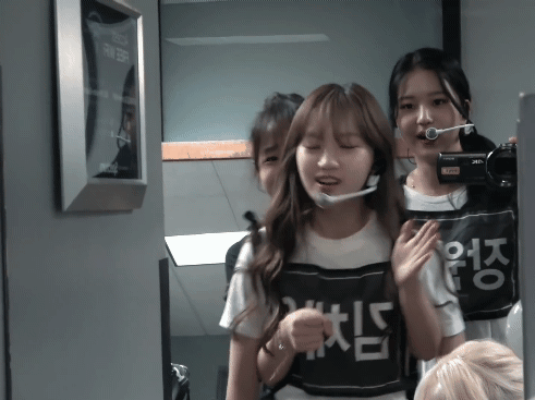 잔망미 터지는 쌈무 아이즈원 김채원.jpgif | 인스티즈