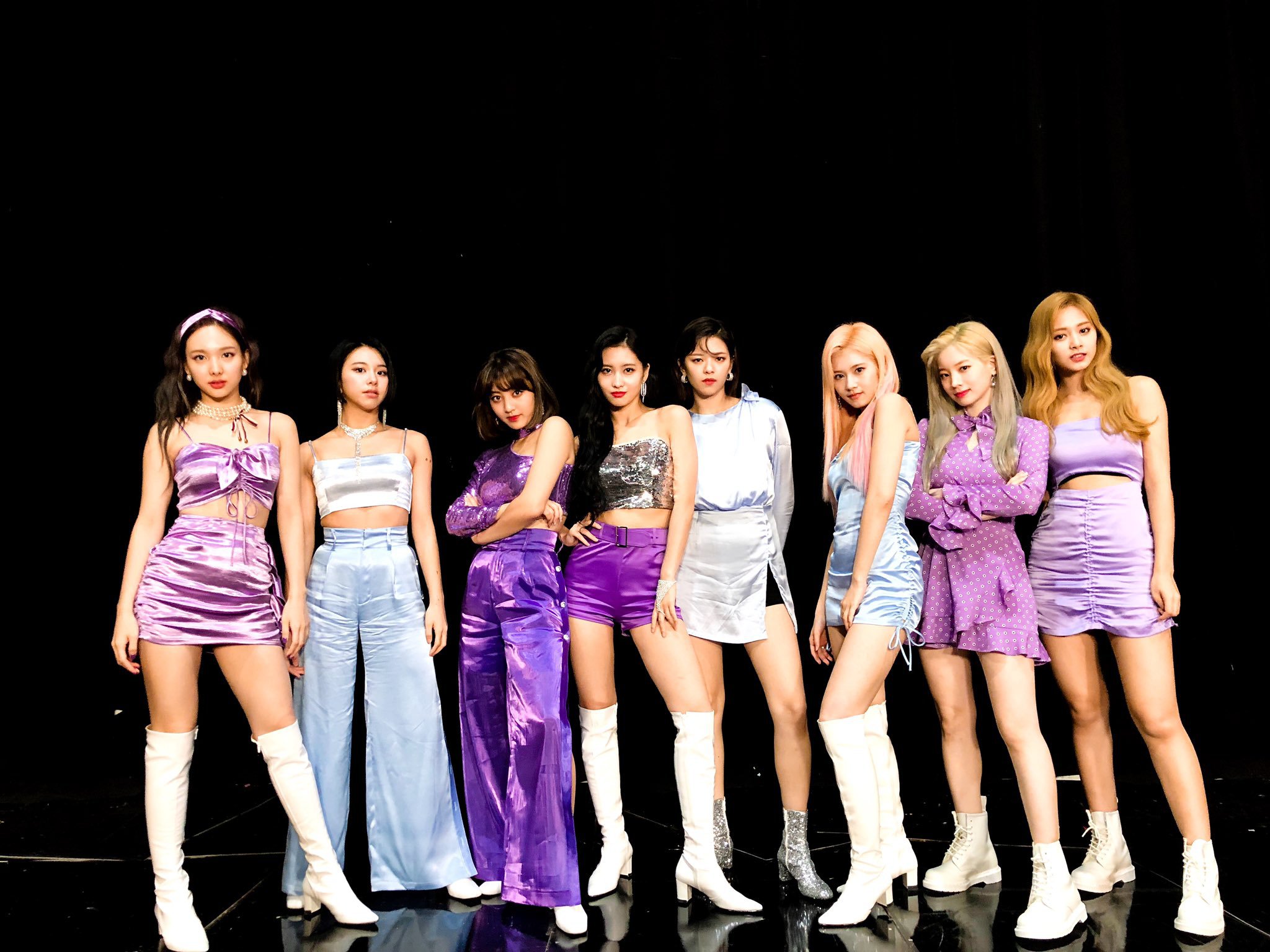 트와이스 공트 - 엠카운트다운 단체사진 | 인스티즈