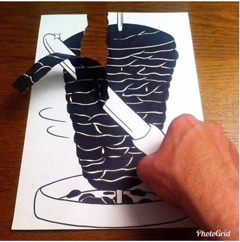 A4 한장으로 만든 작품.jpg | 인스티즈