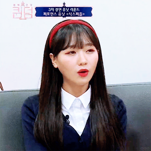 러블리즈 옛날 스킨 착용한 류수정.gif | 인스티즈
