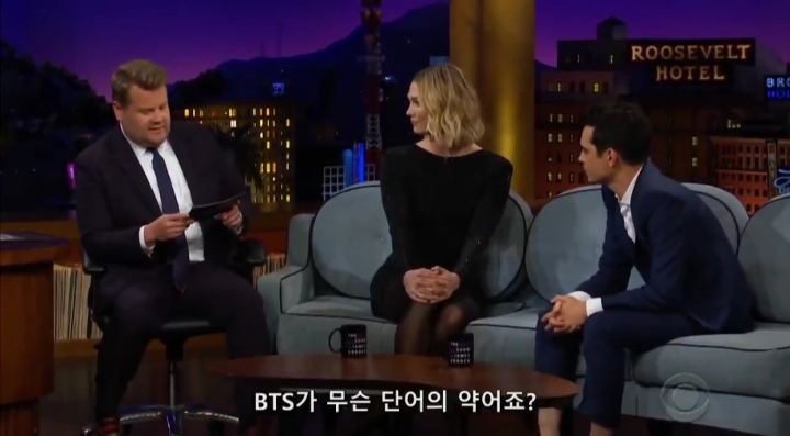 오늘자 미국 토크쇼에서 방탄소년단 팬이라는 맥스 밍겔라 | 인스티즈