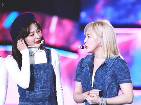 원톱 아이린의 든든한 조력자 슬기&amp;웬디 (곰완) 94즈 | 인스티즈