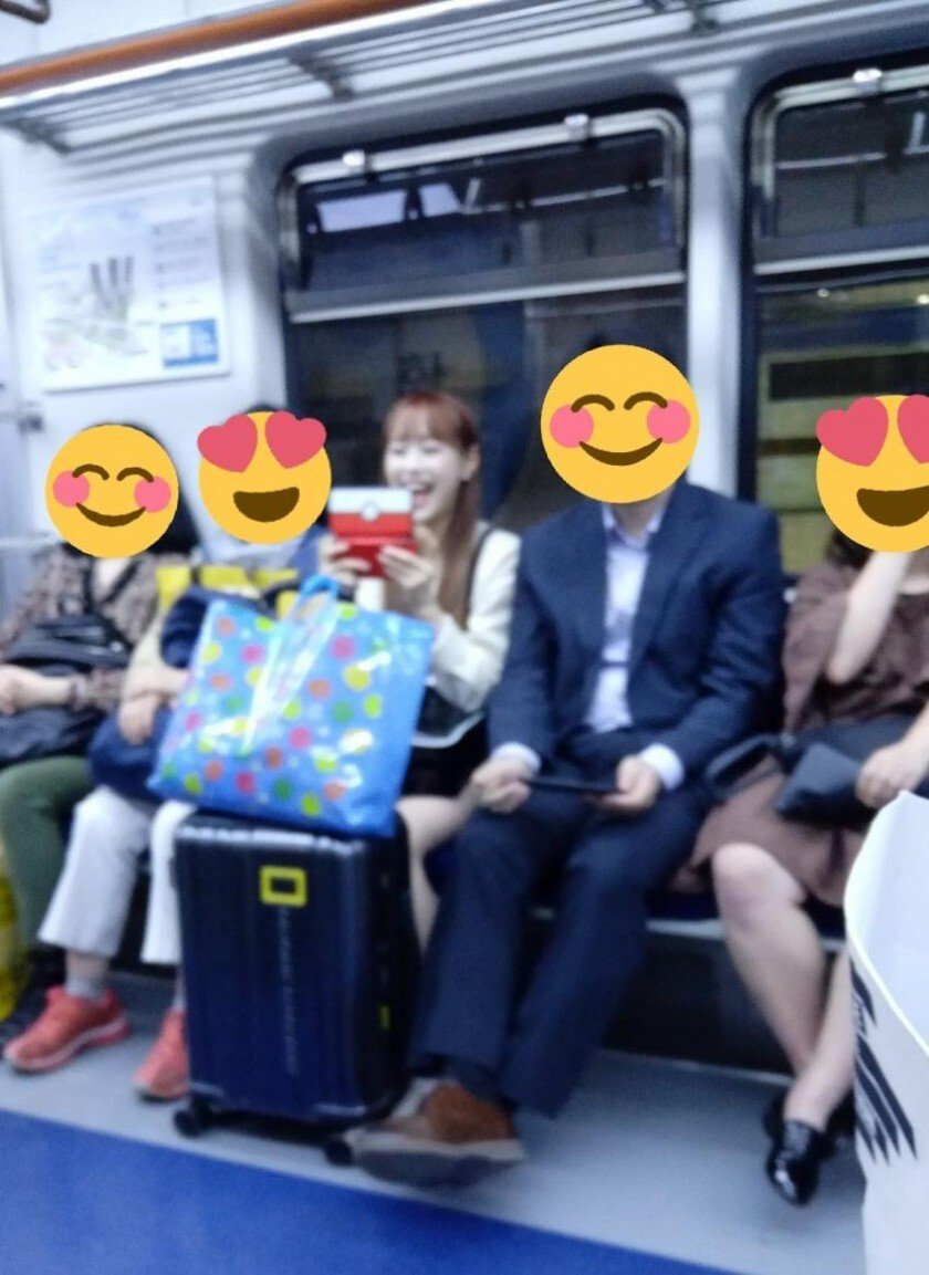 걸그룹 지하철 레전드 ㅋㅋ | 인스티즈