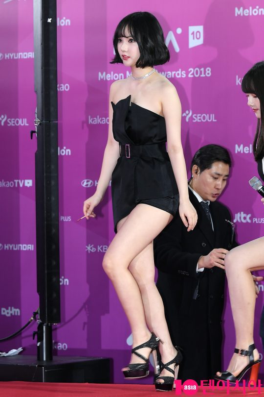 2018 MMA 짧은 여자친구 은하.jpg | 인스티즈