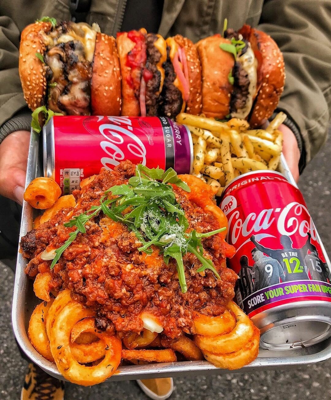 혈관이 기겁하는 패스트푸드 콤보.jpg | 인스티즈